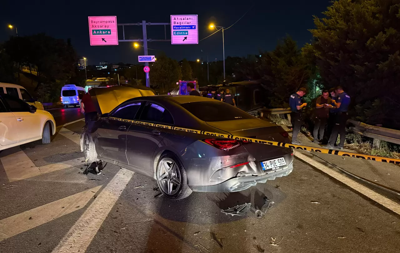 Zincirleme kazada 1 ölü, 1'i çocuk 5 kişi yaralı 9