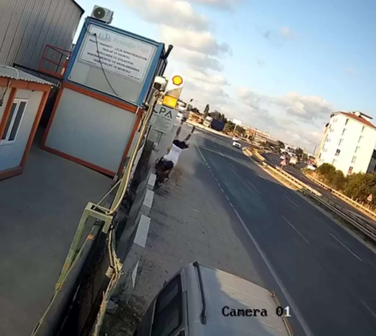 Satın aldığı motorla 2 saat sonra kaza yaptı 2