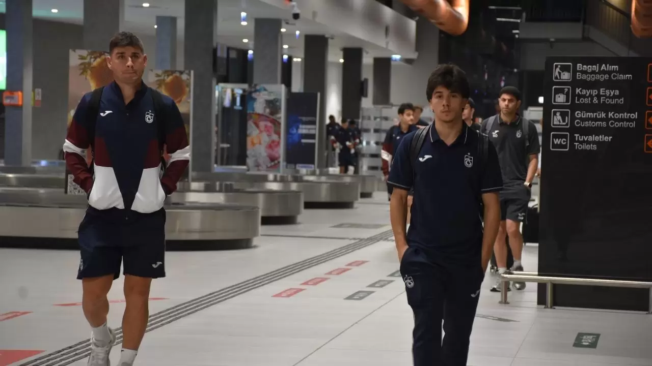 Trabzonspor kafilesi Trabzon’da! 6