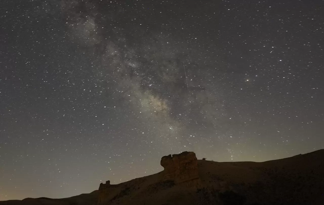 Konya'da Kuşça Peribacaları'nda meteor yağmuru görüntülendi 2