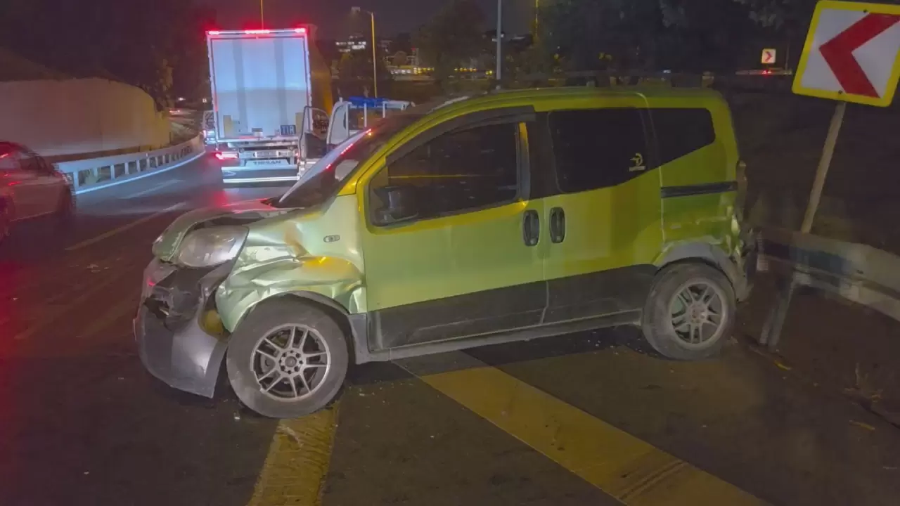 Zincirleme kazada 1 ölü, 1'i çocuk 5 kişi yaralı 6