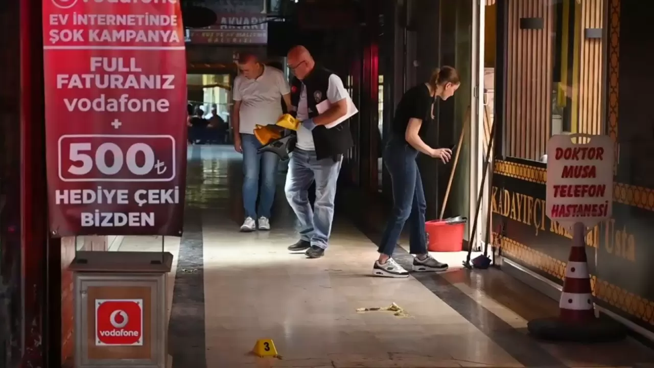İş merkezi önündeki tartışma kanlı bitti 2