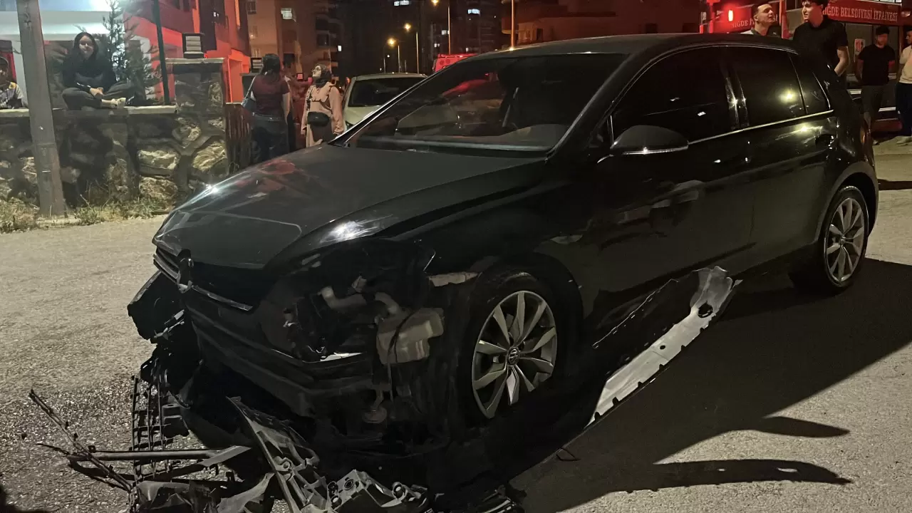 Niğde’de zincirleme kazaya neden olan sürücünün yaptığı pes dedirtti! 2
