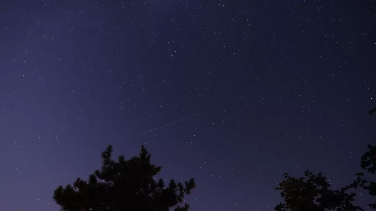 Düzce semalarında Perseid şöleni 7