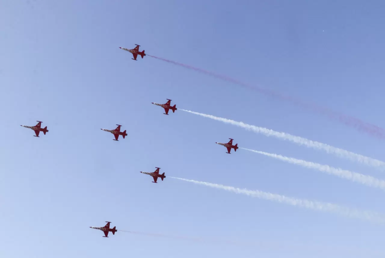 Türk Yıldızları'ndan Yalova semalarında nefes kesen gösteri 2
