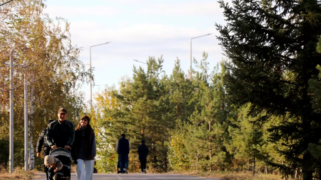 Astana sonbahar renklerine büründü 4