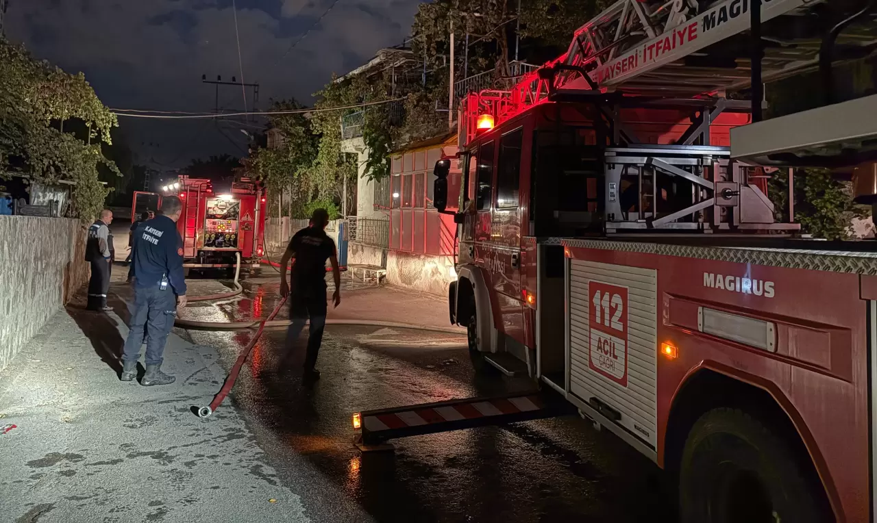 Kayseri'de balkondaki mangal keyfi faciaya dönüştü 1
