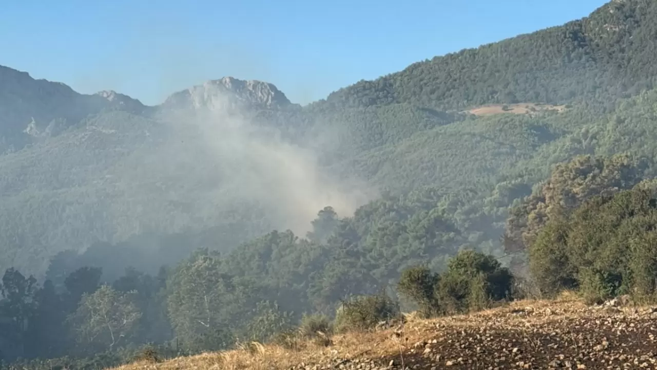 Jandarma yolları trafiğe kapattı 6