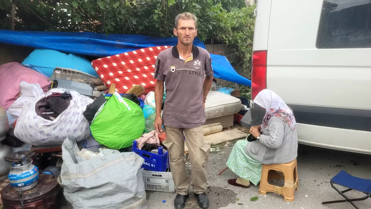 Kira kavgası yüzünden otoparka taşındı 2
