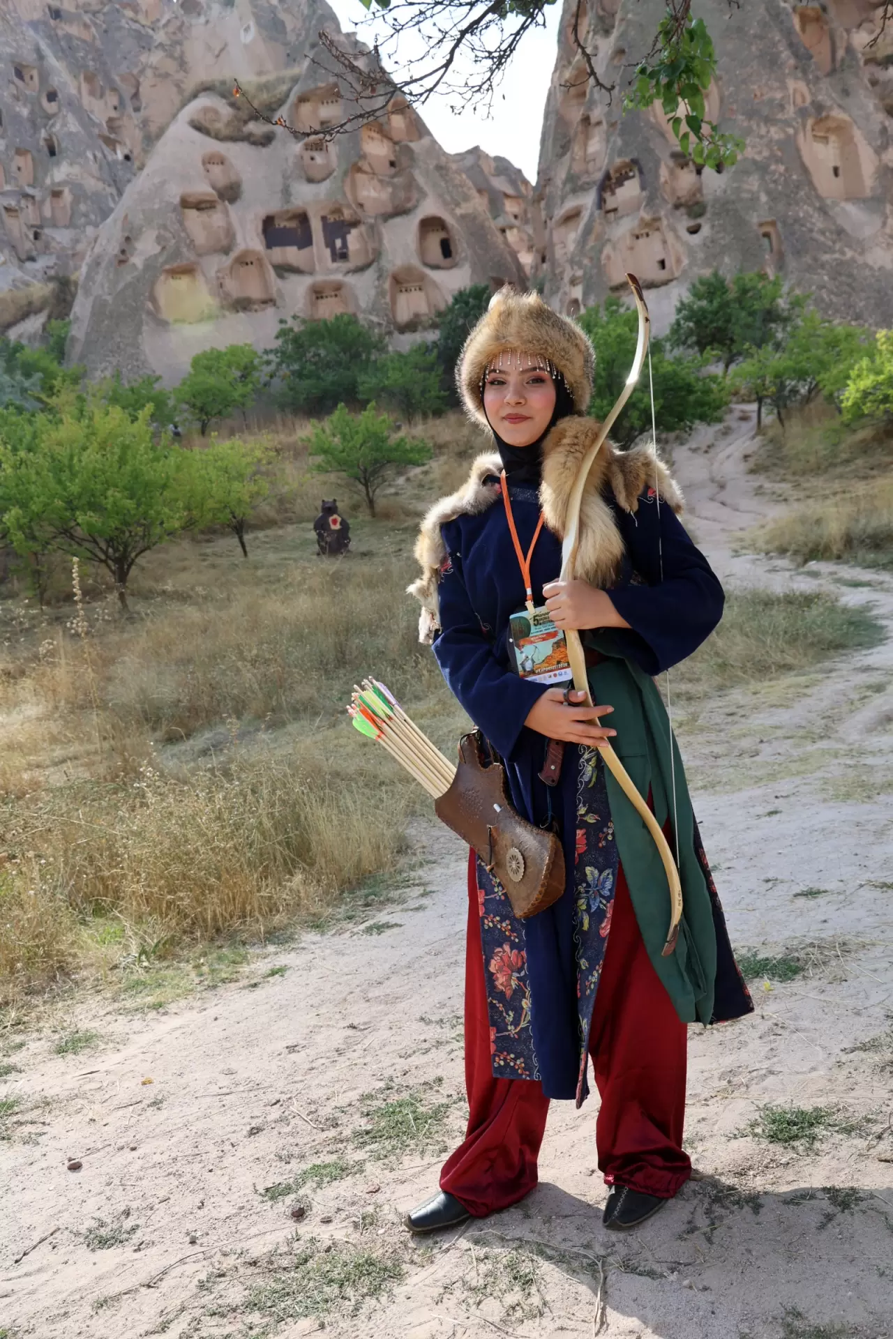 Kapadokya’da oklar hedefe uçtu! 2