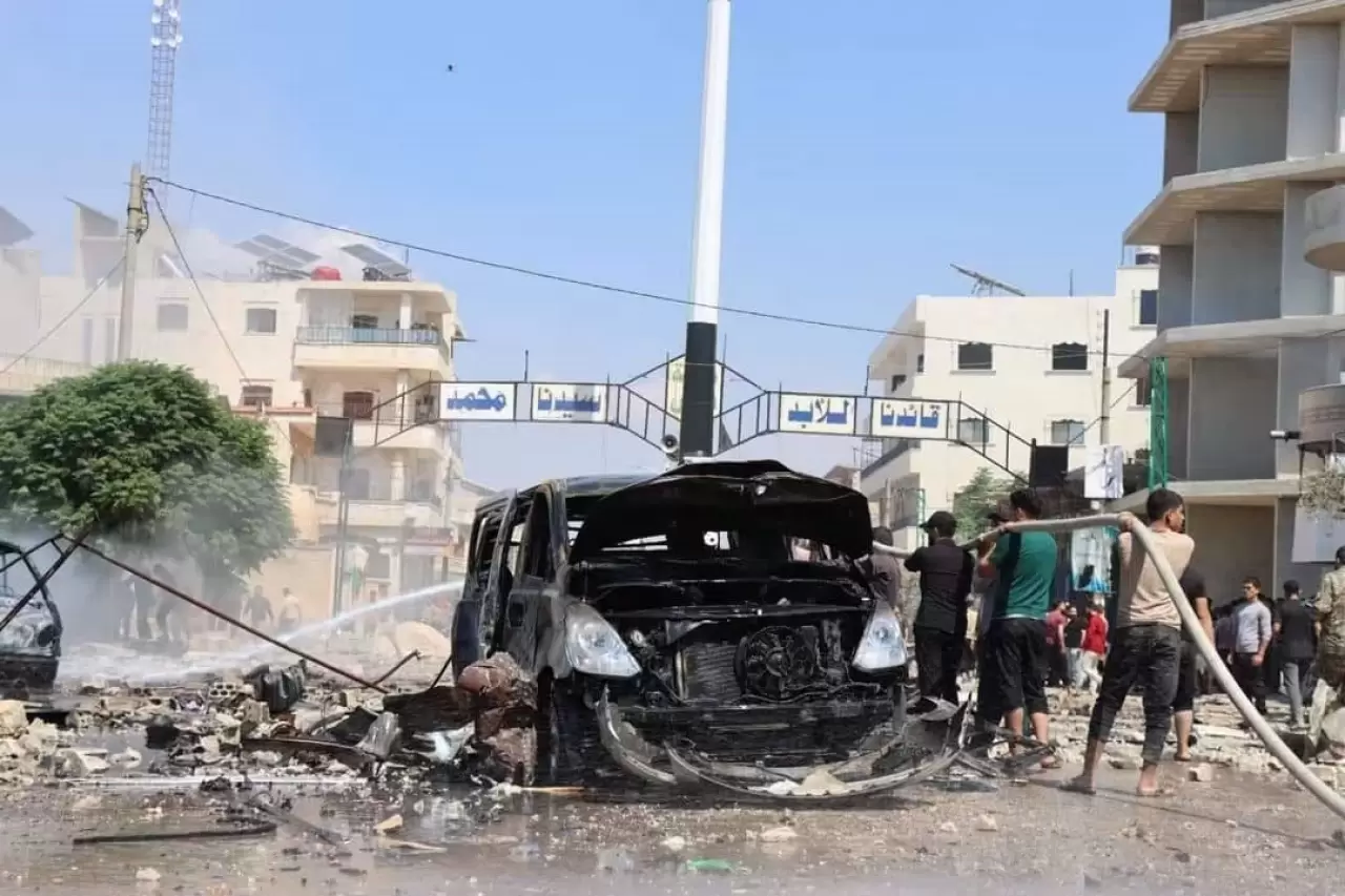 İdlib'de bomba yüklü araçla saldırı: 5 ölü, 7 yaralı 6