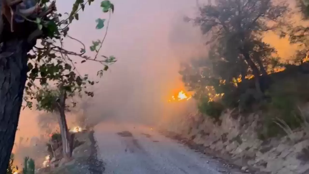 Jandarma yolları trafiğe kapattı 3