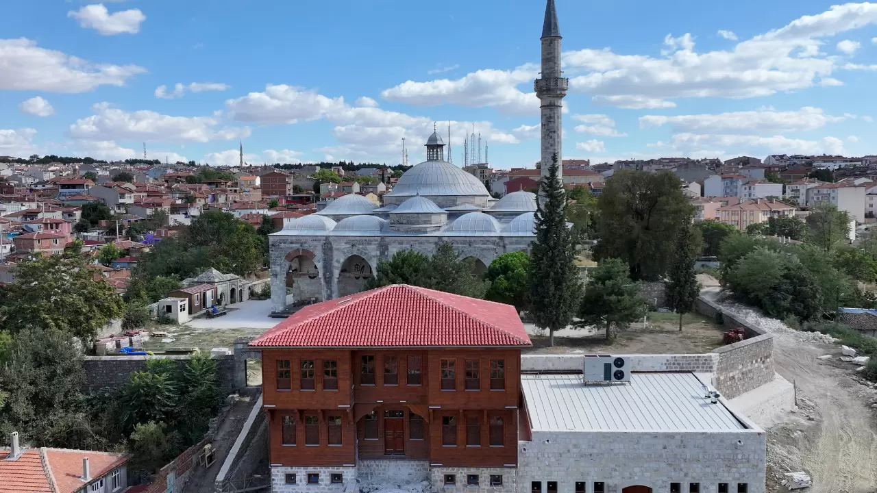 Tarihi Edirne Mevlevihanesi’nin ihyası tamamlandı 2