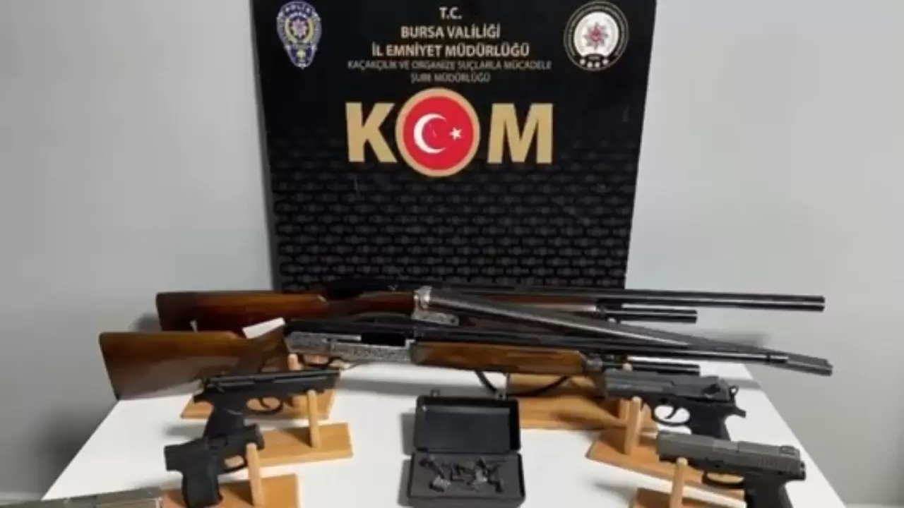 Bursa'da suç örgütlerine yönelik operasyon 1
