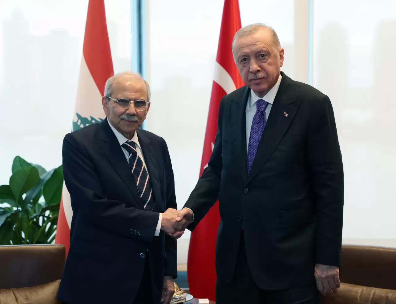 Cumhurbaşkanı Erdoğan dünya liderleriyle New York'ta buluştu 12