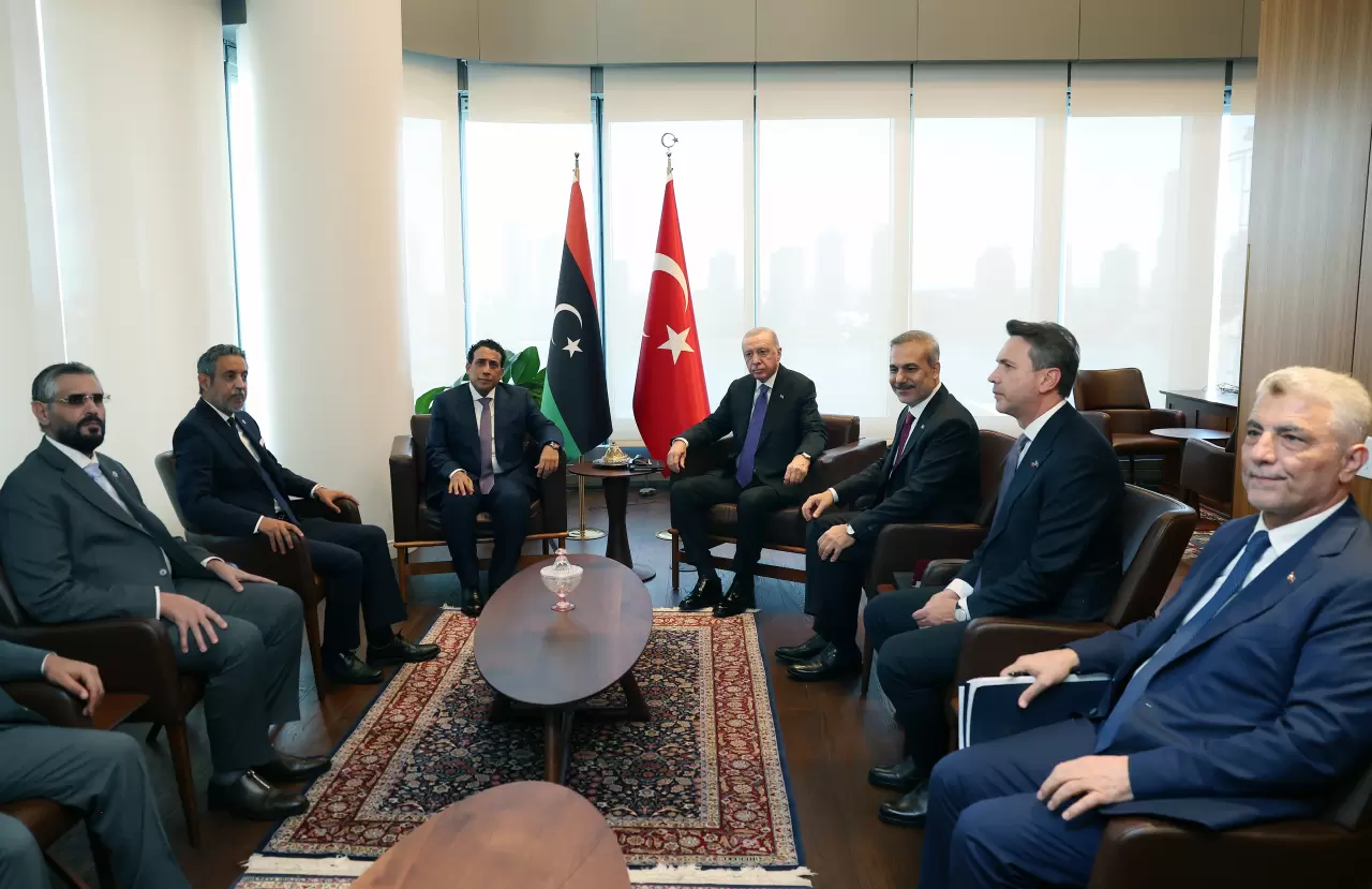 Cumhurbaşkanı Erdoğan dünya liderleriyle New York'ta buluştu 6
