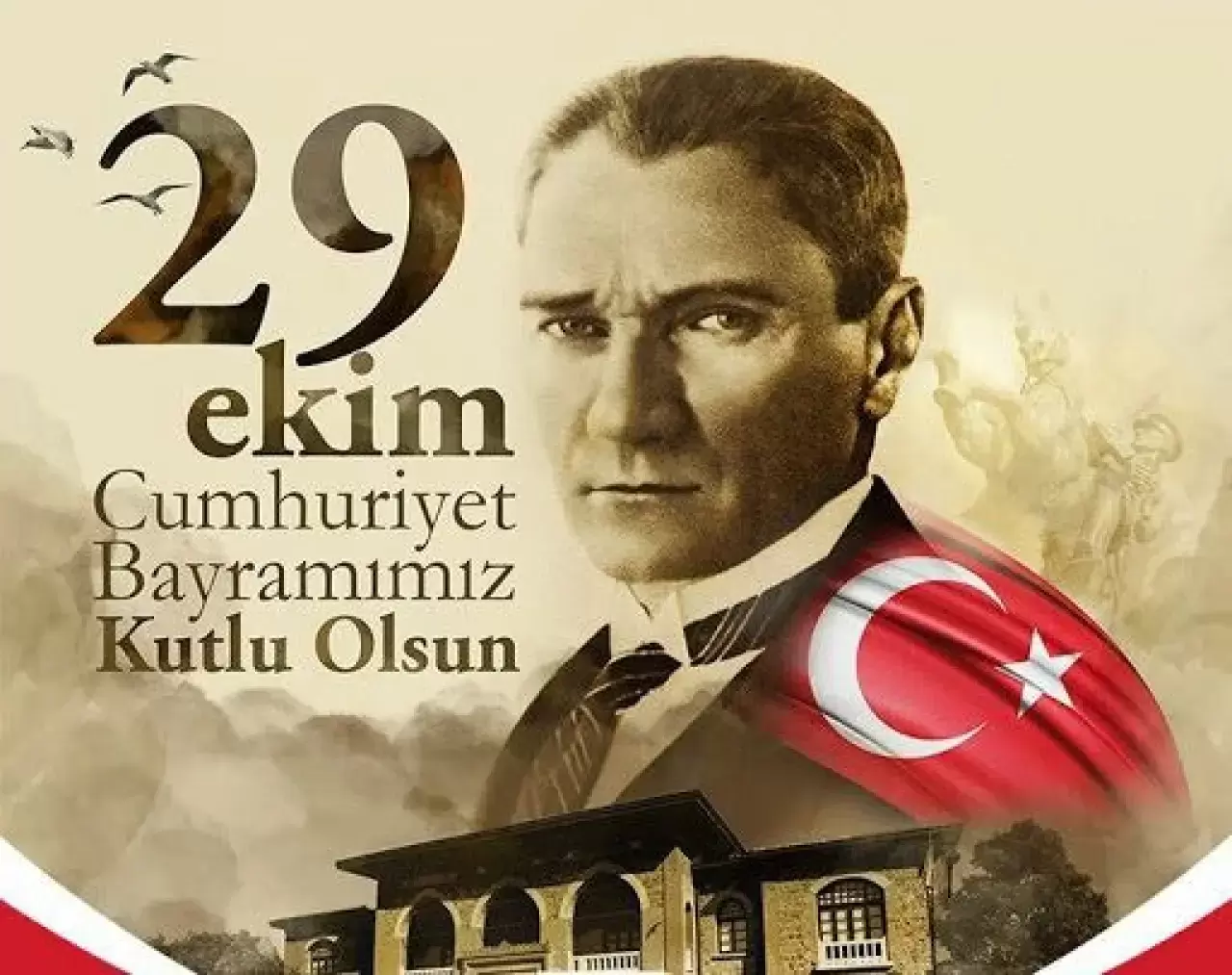 29 Ekim Cumhuriyet Bayramı mesajları! Duygusal, anlamlı ve Atatürk'lü Cumhuriyet Bayramı kutlama sözleri 2