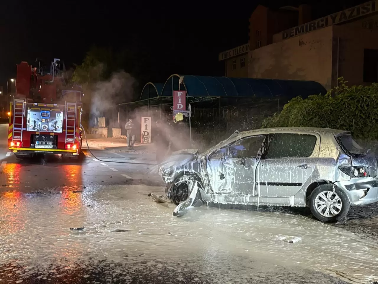 Kayseri'de zincirleme kaza kabusu 6