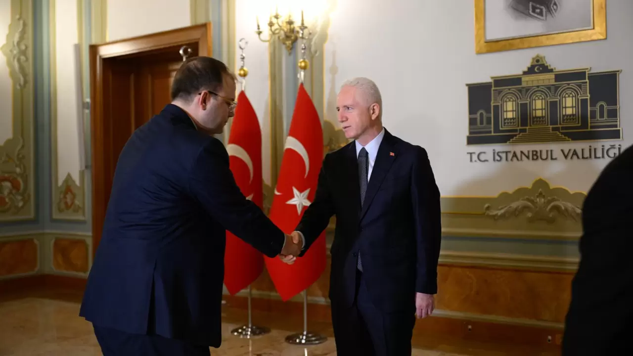 İstanbul Valisi Davut Gül, 29 Ekim tebriklerini kabul etti 2
