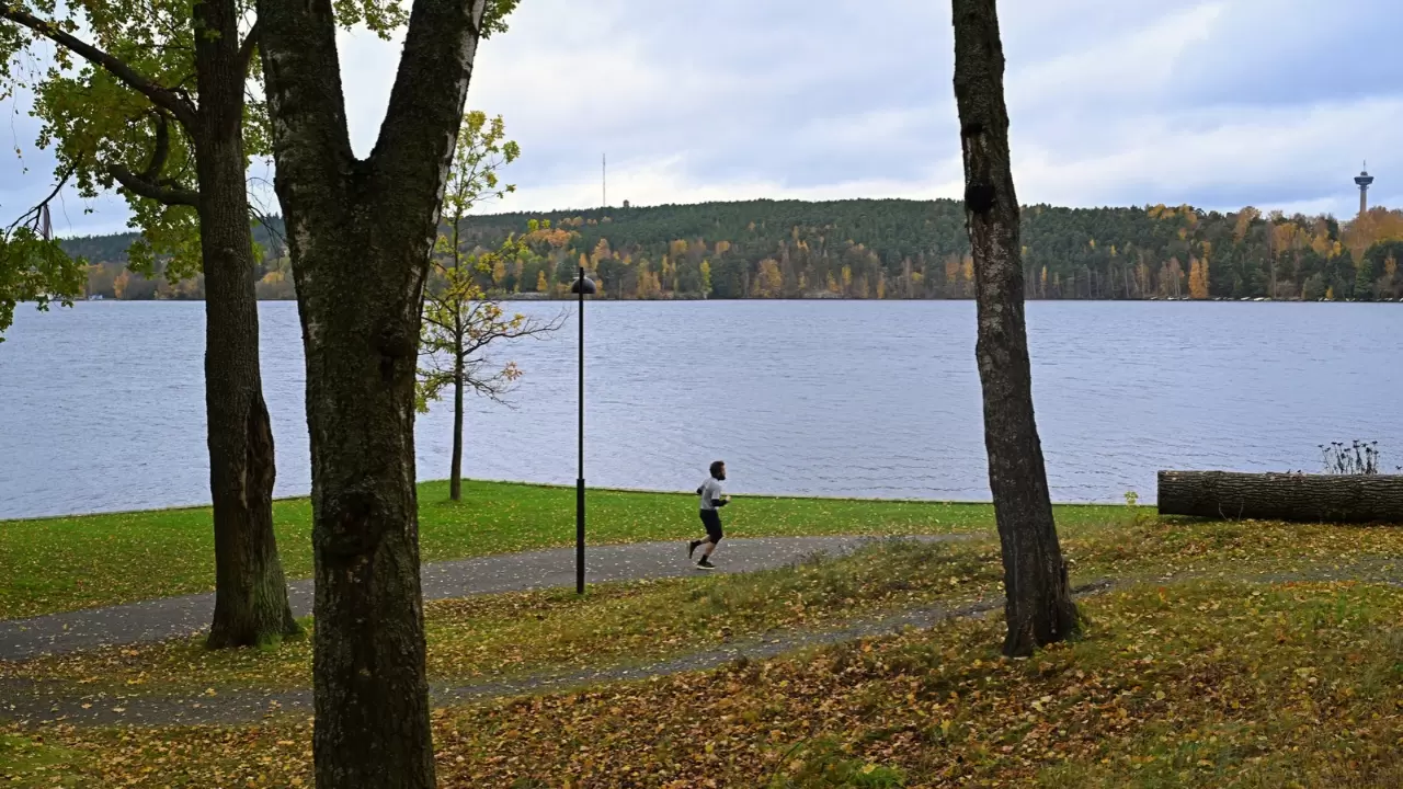 Tampere kent sakinleri bu manzaranın tadını çıkarıyor 1