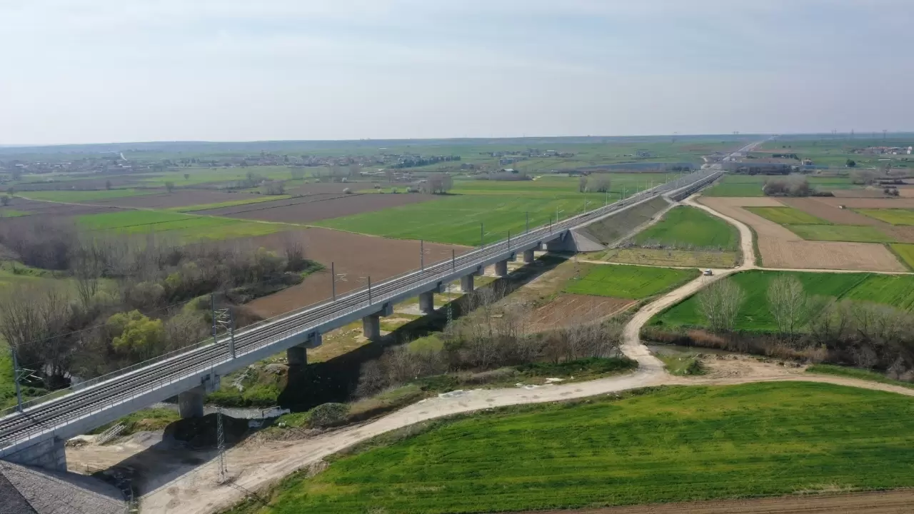 Hızlı tren Avrupa sınırına ulaşıyor: Çerkezköy-Kapıkule hattı 9 Ekim'de açılıyor 4