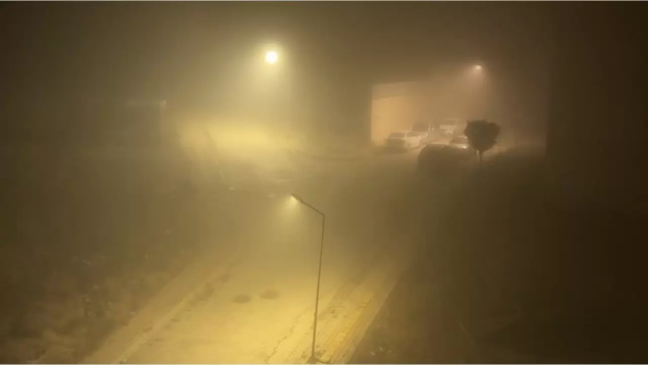Zirve beyaza büründü, şehir sise gömüldü 5
