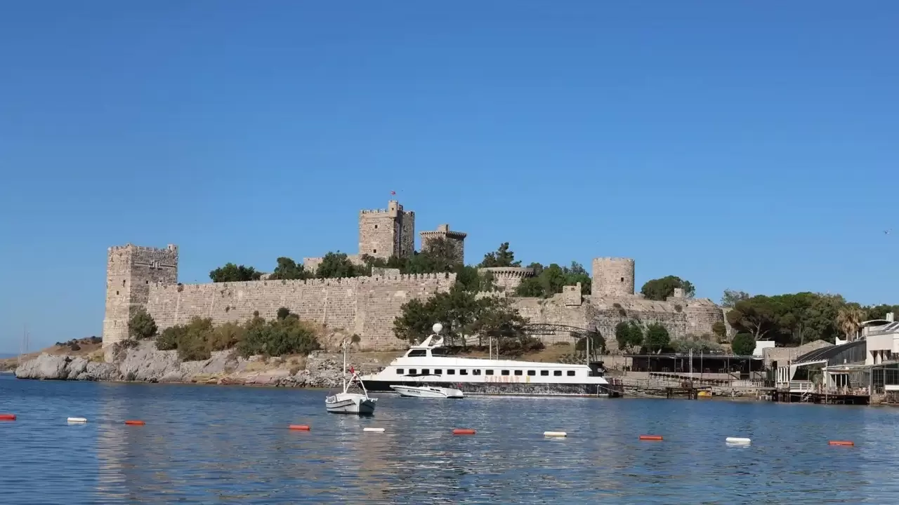 600 yıllık tarihi ihtişam dron kameralarında! 2