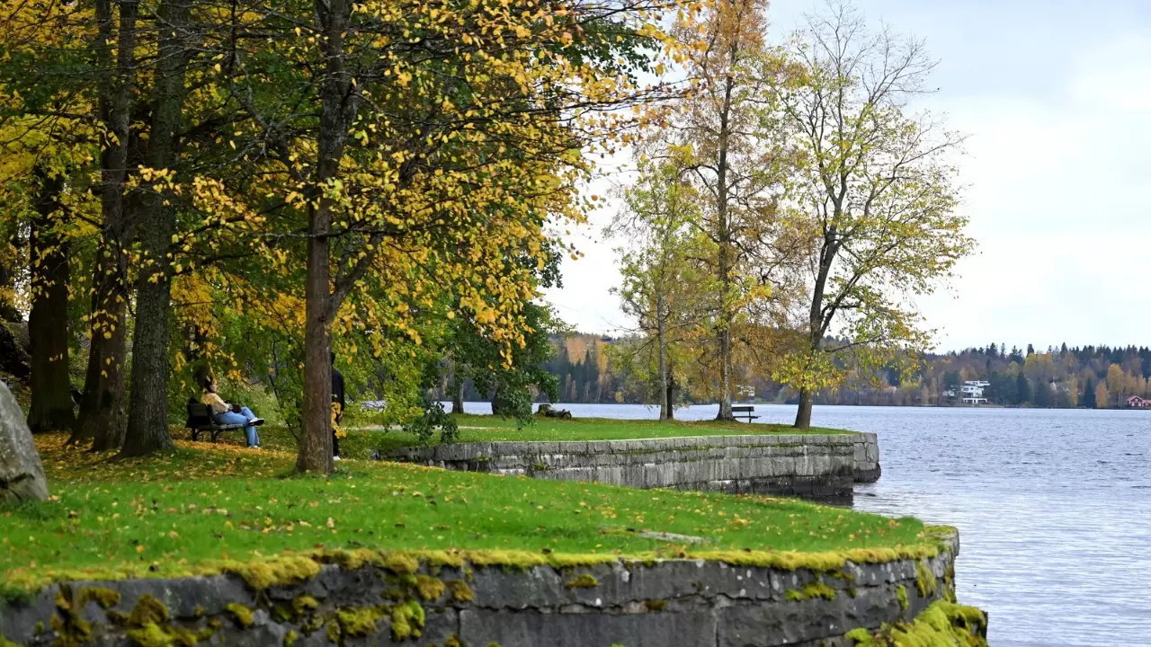 Tampere kent sakinleri bu manzaranın tadını çıkarıyor 3