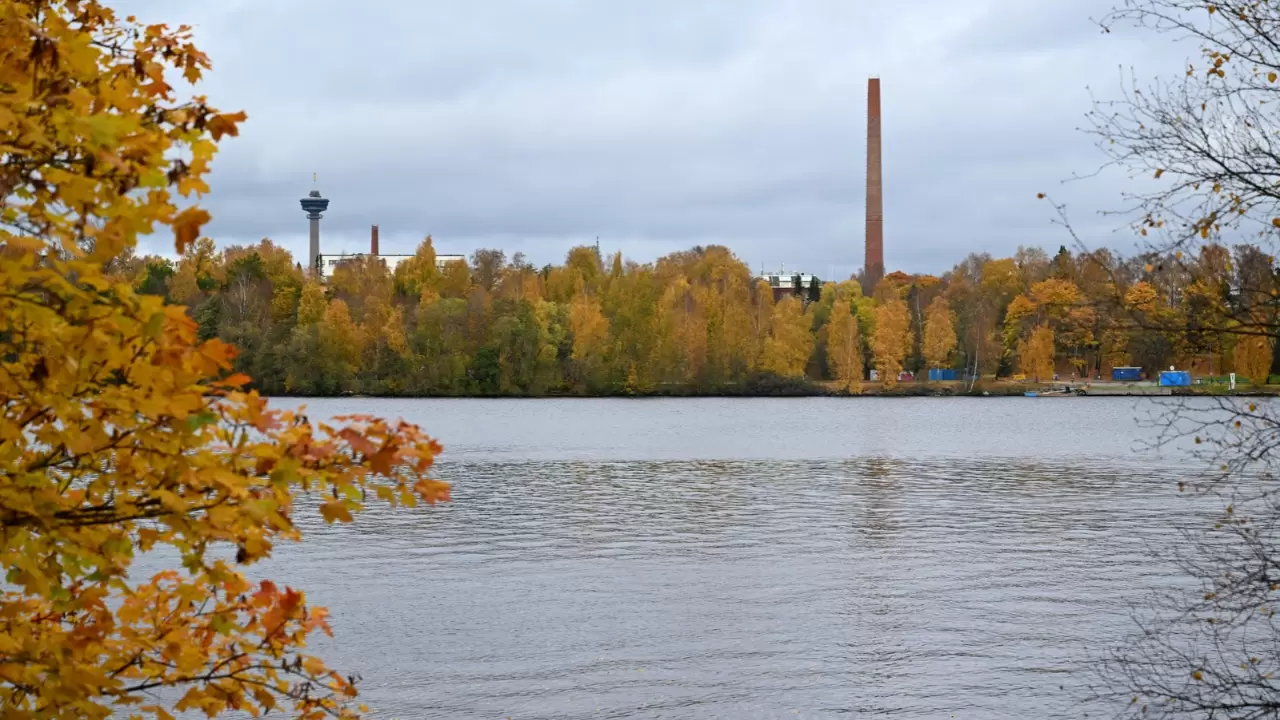 Tampere kent sakinleri bu manzaranın tadını çıkarıyor 5