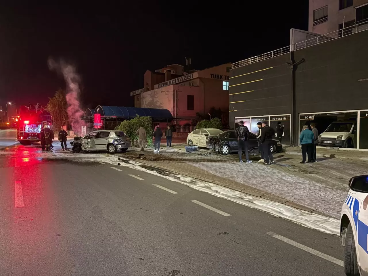 Kayseri'de zincirleme kaza kabusu 8