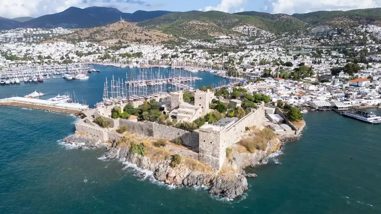 600 yıllık tarihi ihtişam dron kameralarında! 8