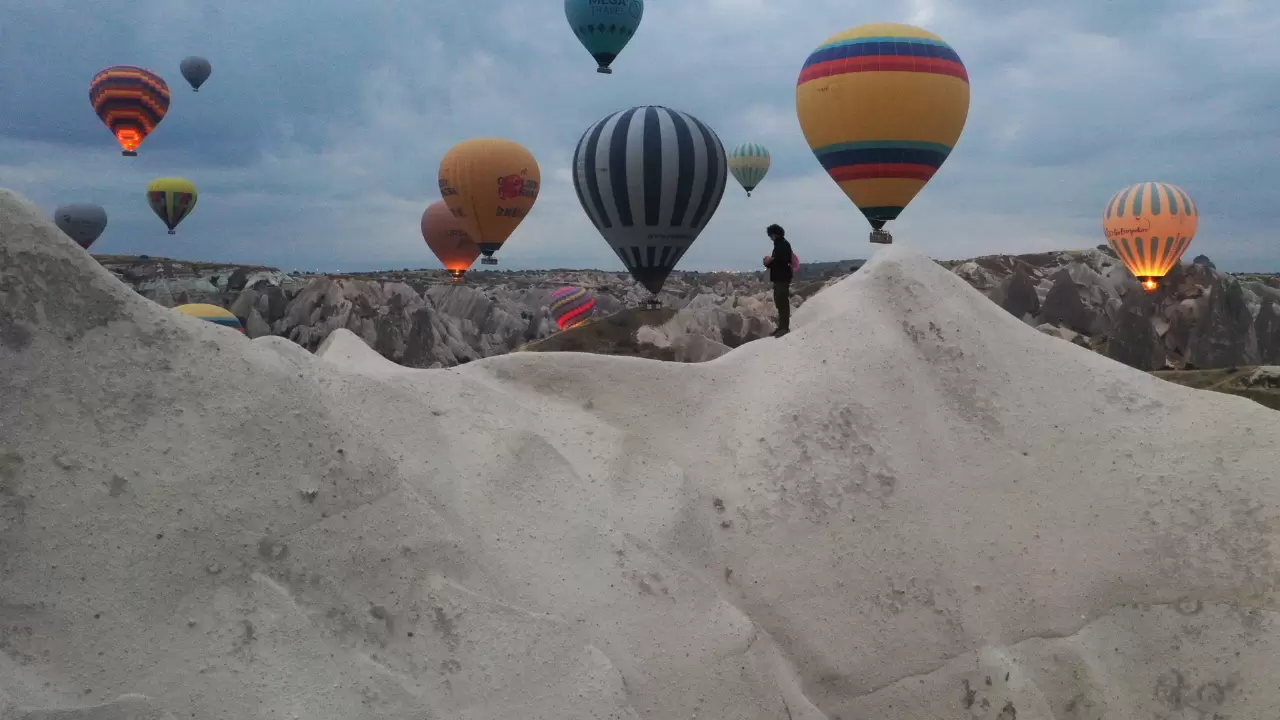 Kapadokya’da sonbahar bereketi: Uzak Doğulu turistlerden yoğun ilgi 1