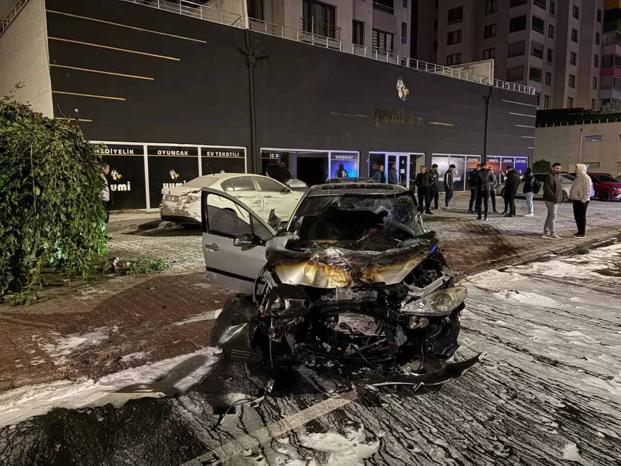 Kayseri'de zincirleme kaza kabusu 2