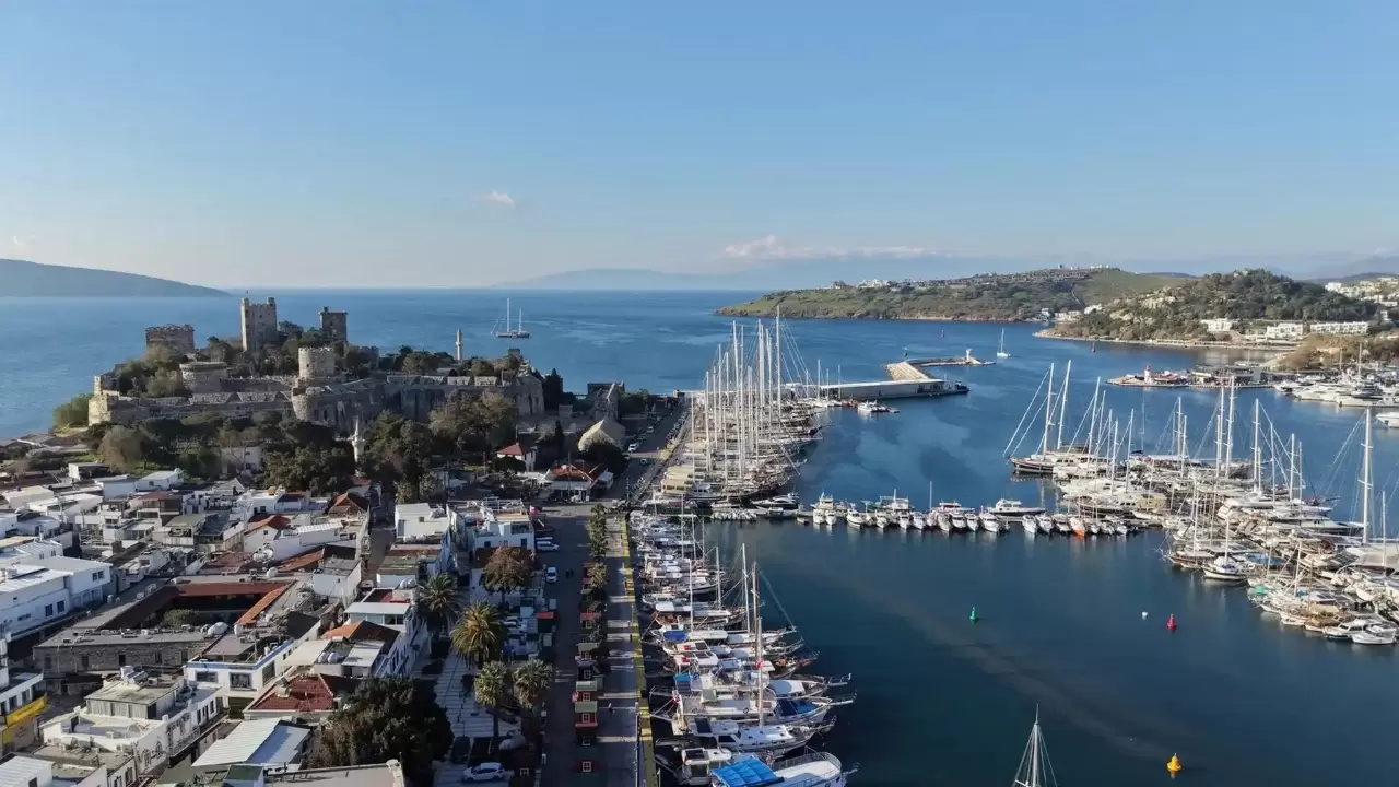 600 yıllık tarihi ihtişam dron kameralarında! 1
