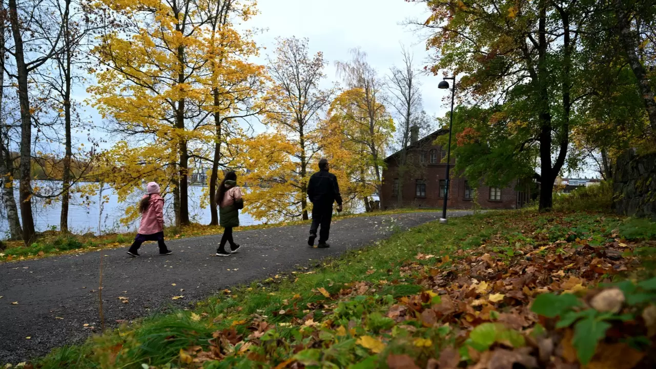 Tampere kent sakinleri bu manzaranın tadını çıkarıyor 8