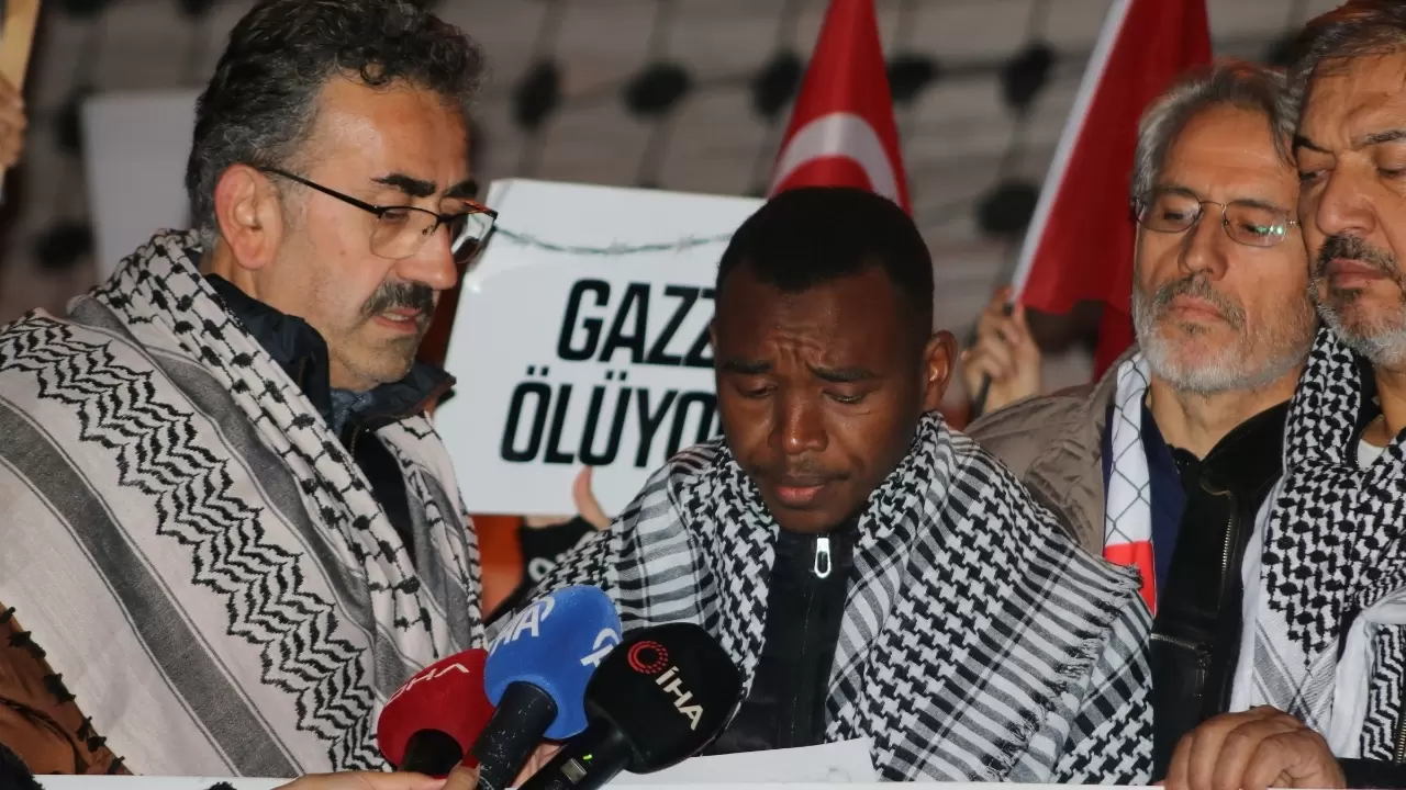 Kapadokya’da Gazze için balonlar havalandı 3