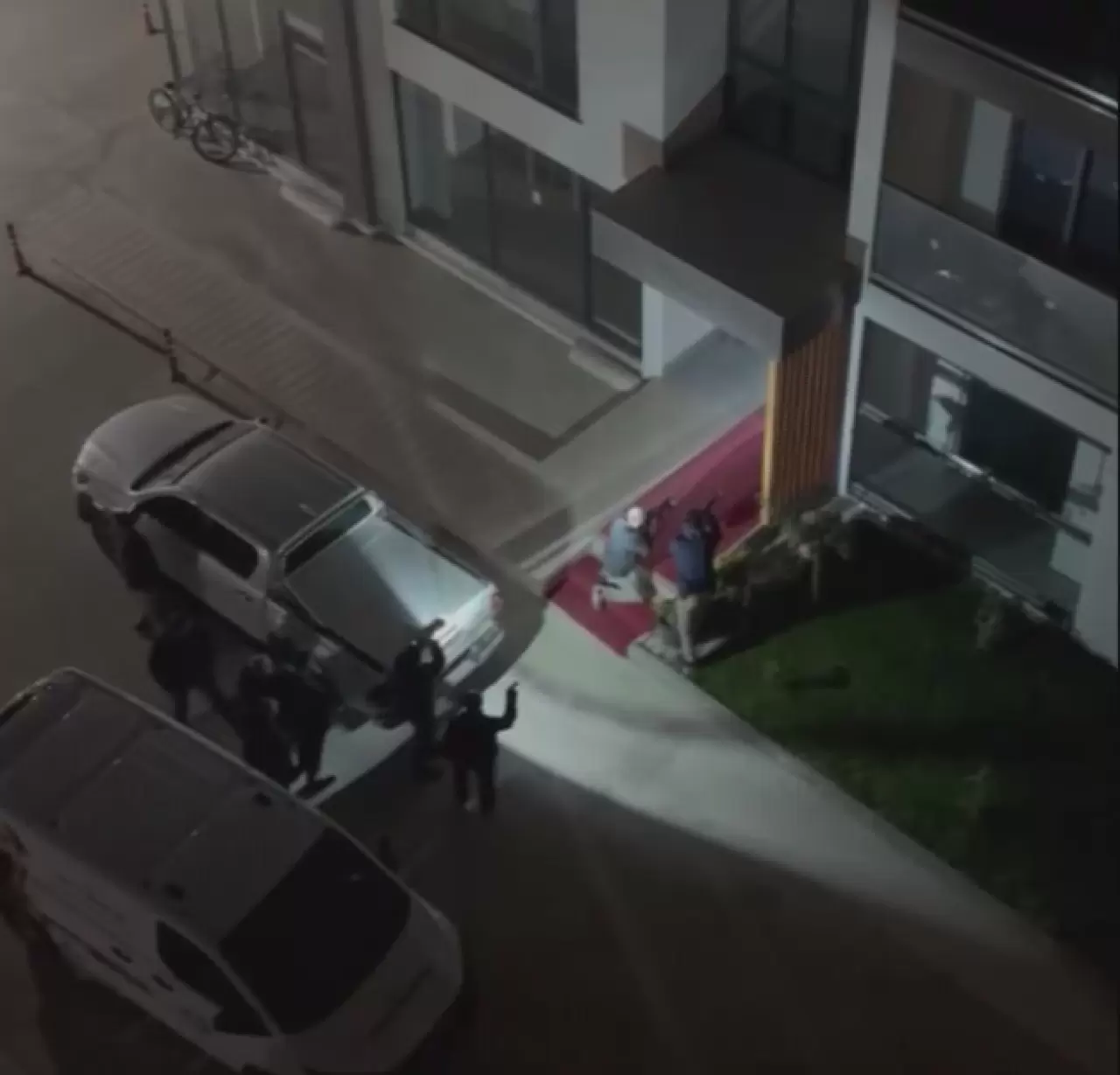 Amasya’da sitede yaban domuzu paniği 5