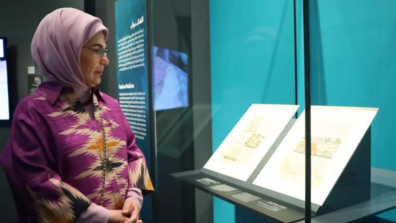 Emine Erdoğan, İslam Eserleri Müzesi'ni ziyaret etti