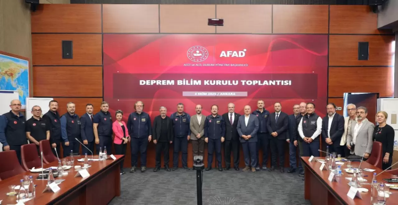 AFAD'da Deprem Bilim Kurulu Toplantısı