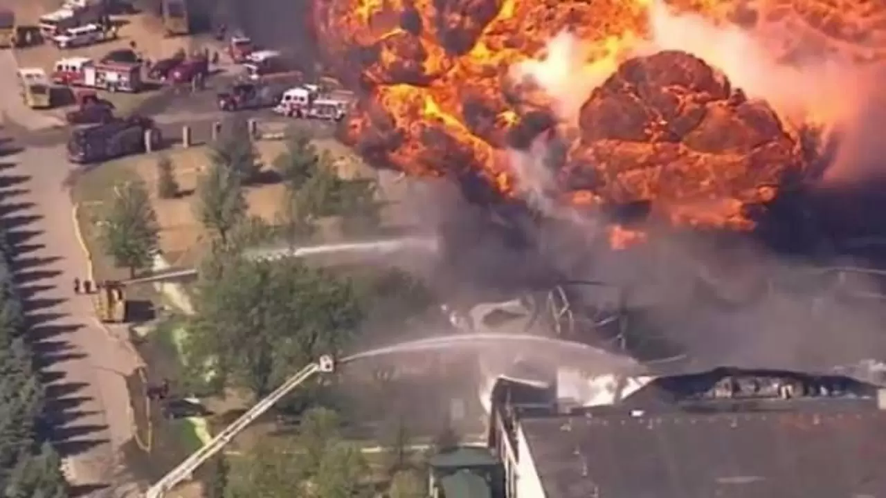 ABD'de kimyasal madde üretilen tesiste patlama - Haber 7 DÜNYA