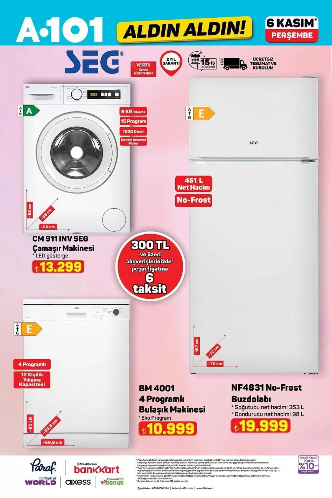 6 KASIM ALDIN ALDIN A101 AKTÜEL KATALOĞU
