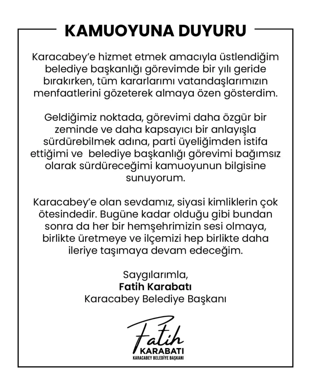 İyi Parti'de yaprak dökümü! Bir belediye başkanı daha istifa etti - 2. Resim