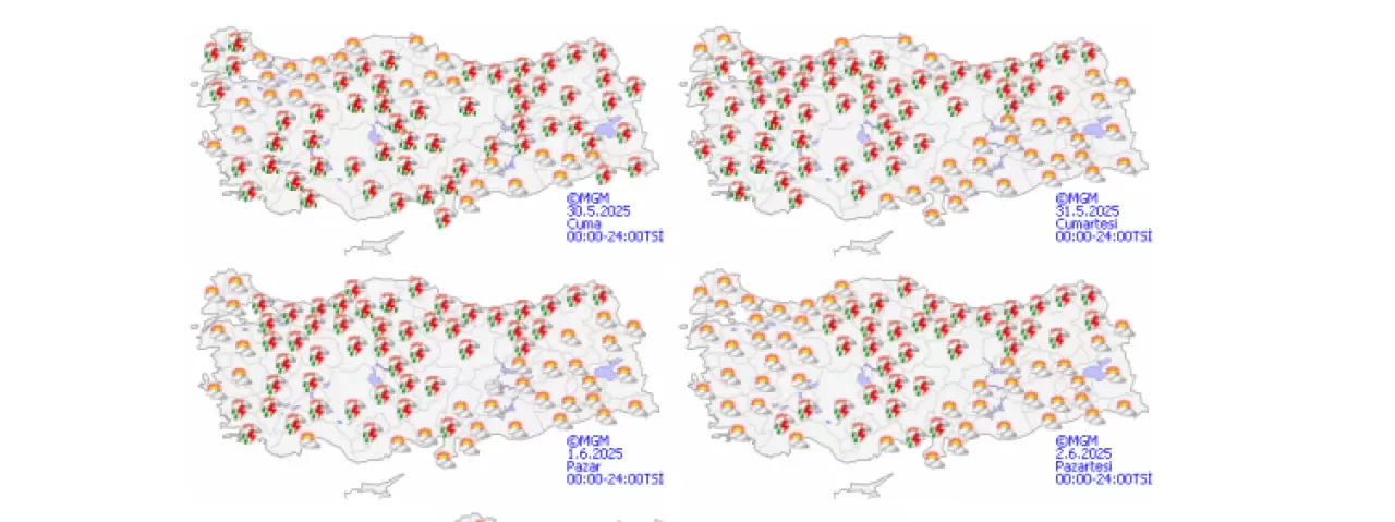 Hafta sonu hava durumu nasıl olacak?