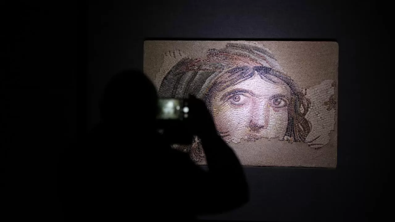 Zeugma Mozaik Müzesi'ni bayramda 15 bin 600 kişi ziyaret etti