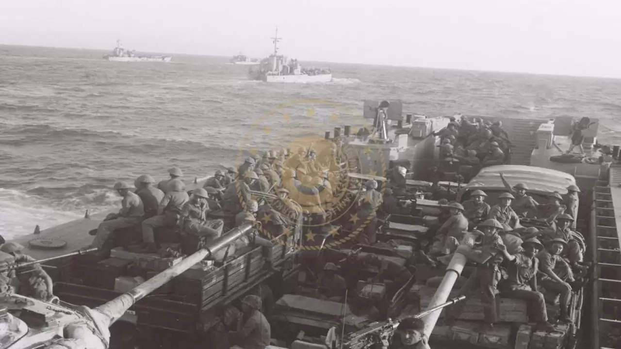 MSB ilk kez yayımladı Kıbrıs Barış Harekatında çekildi