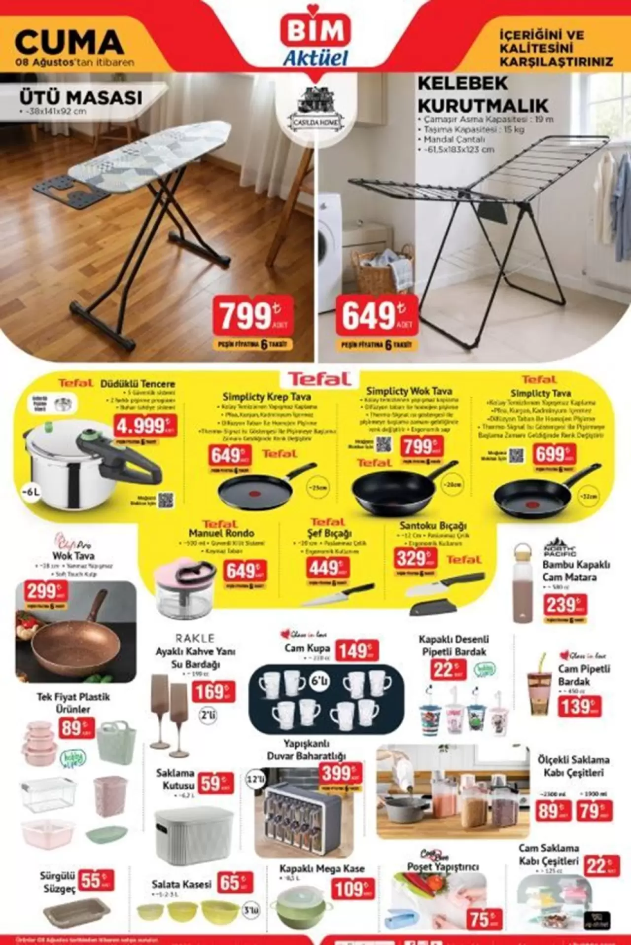 BİM aktüel ürünler kataloğunda bu hafta neler var? BİM aktüel ürünler 5-8 Ağustos 2025 - 8