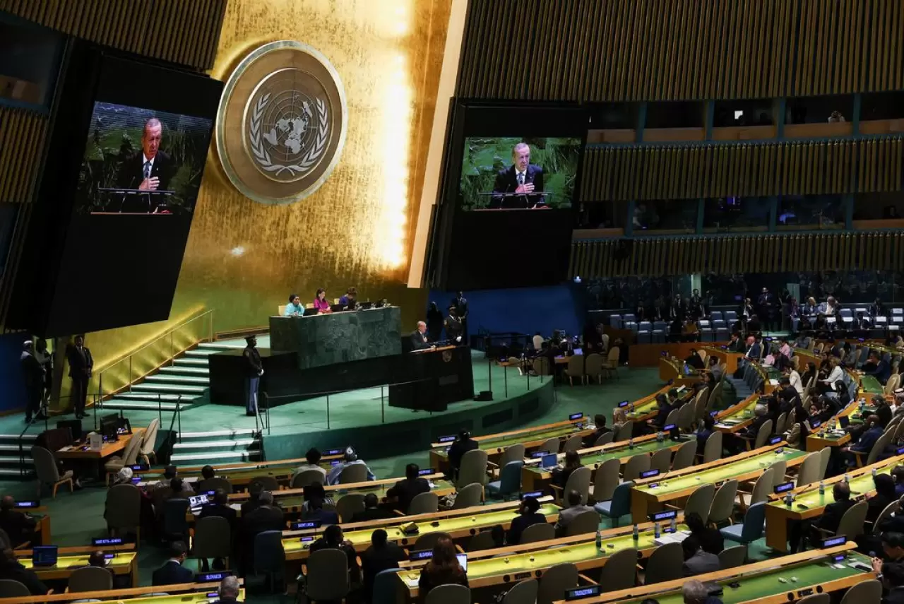 Cumhurbaşkanı Erdoğan dan BM Genel Kurulu nda önemli açıklamalar 3