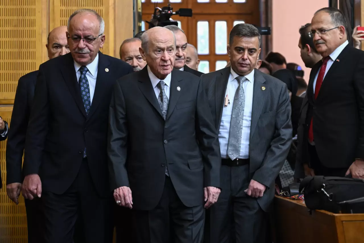 MHP Lideri Devlet Bahçeli TBMM'de