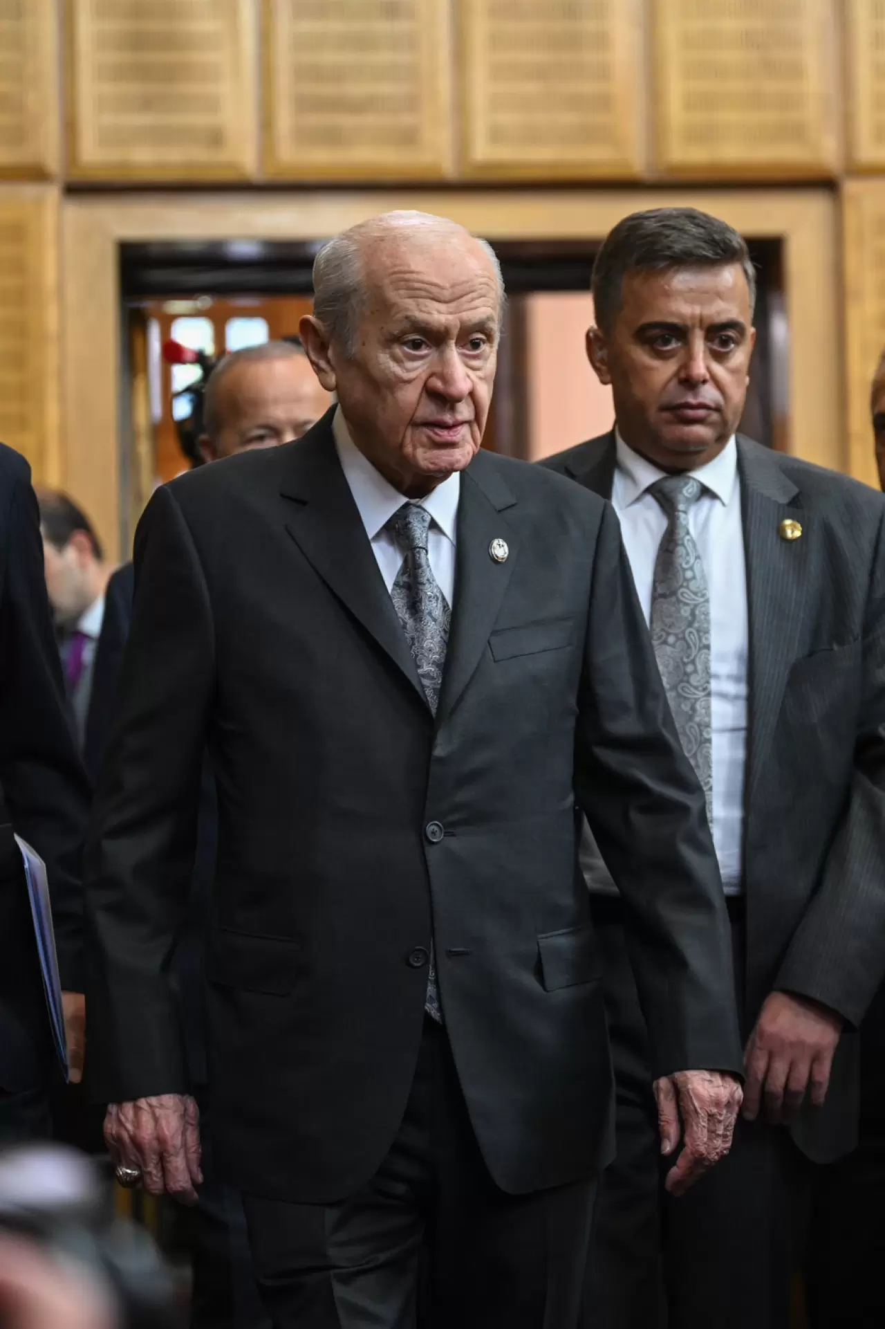 MHP Genel Başkanı Devlet Bahçeli TBMM'de