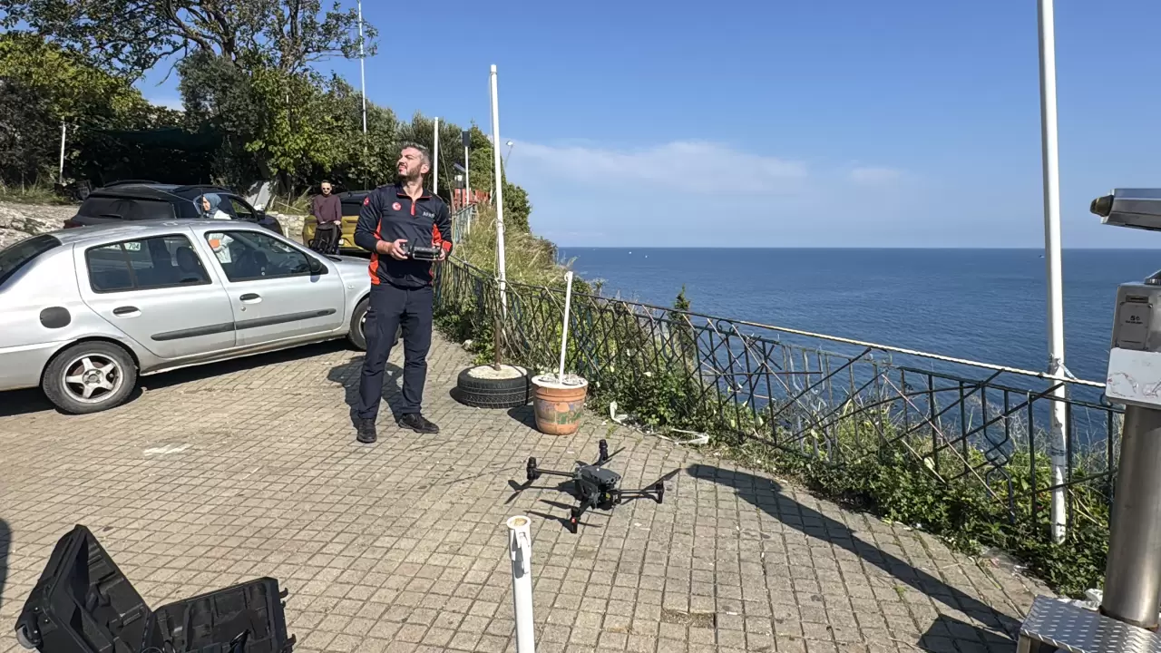 Dronla arama çalışamaları